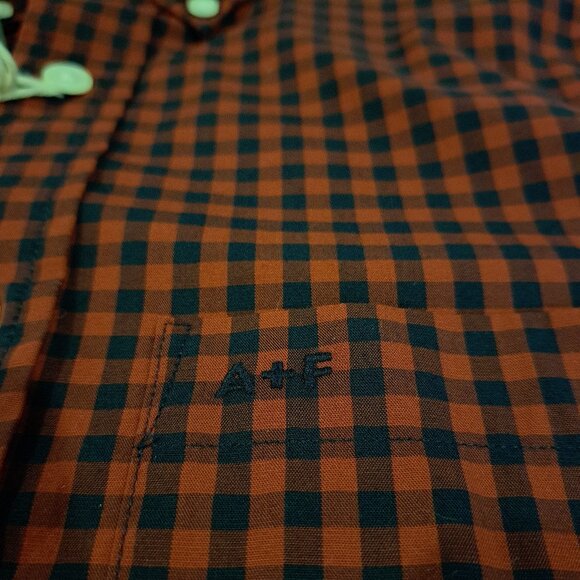 Abercrombie & Fitch Men's XS Stretch Poplin Long Sleeve Button Down New With Tag - Picture 7 of 13